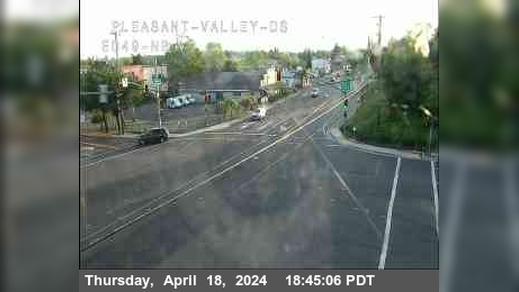 Traffic Cam Diamond Springs Post Office › West: Hwy 49 at Pleasant Valley Player