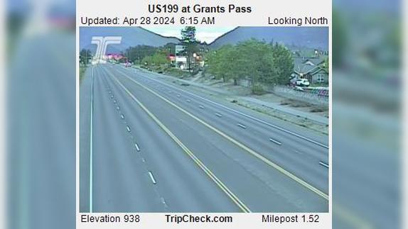 Redwood City: US 199 at Grants Pass Traffic Camera