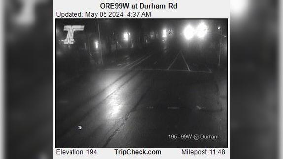 King City: ORE99W at Durham Rd Traffic Camera