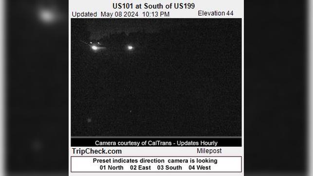 Traffic Cam Crescent City: US 101 at South of US 199 Player