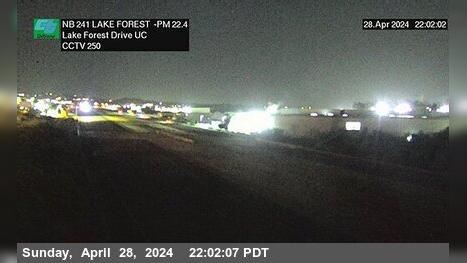 Traffic Cam Foothill Ranch › North: SR-241 : 40 Meters South of Lake Forestreet Drive Undercross Player
