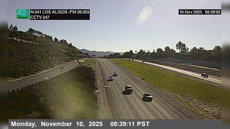 Rancho Santa Margarita › North: SR-241 : Los Alisos Boulevard Traffic Camera