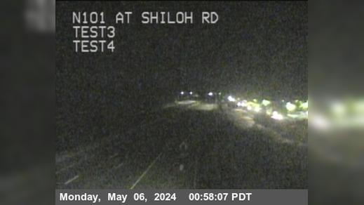Traffic Cam Windsor › North: TV152 -- US-101 : AT SHILOH RD Player