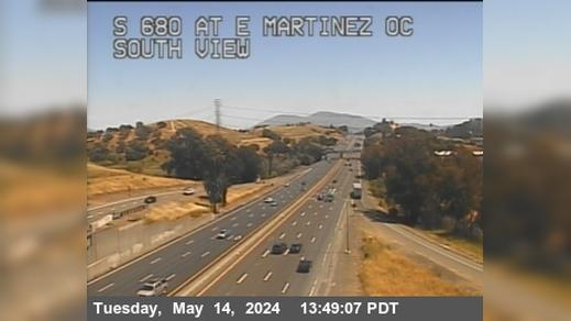 Traffic Cam Vine Hill › South: TV797 -- I-680 : AT PACHECO BL Player