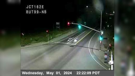 Traffic Cam Oroville Junction › North: Hwy 99 at Hwy 162 Player