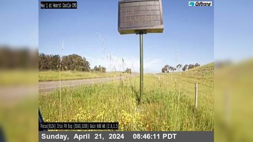 San Simeon › North: SR-1 : Hearst Castle Traffic Camera