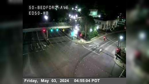 Traffic Cam Placerville › West: Hwy 50 at Bedford Player