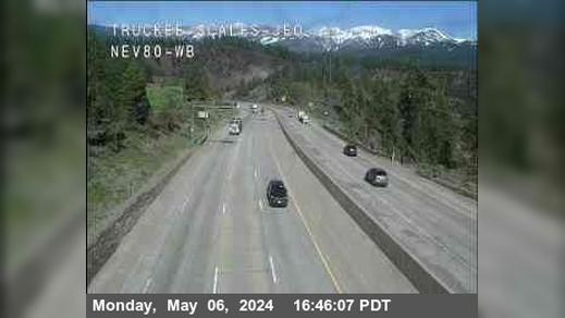 Traffic Cam Truckee: Hwy 80 at - Scales WB Player