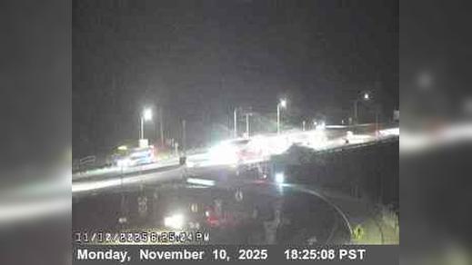 Sausalito › North: TVE68 -- US-101 : AT BOWERS VISTA POINT EXIT Traffic Camera