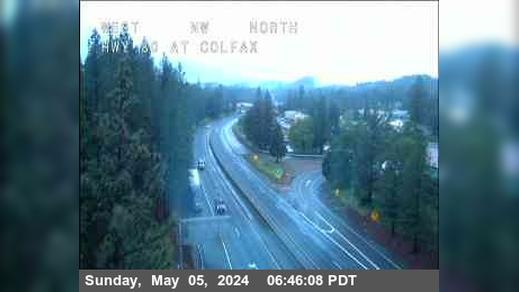 Colfax › East: Hwy 80 at Traffic Camera