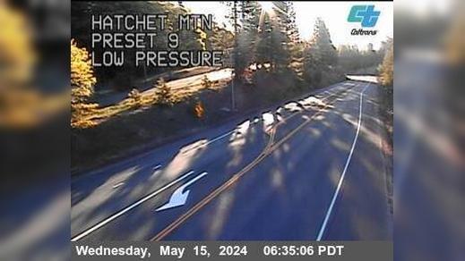 Traffic Cam Shasta: Hatchet Mtn Player