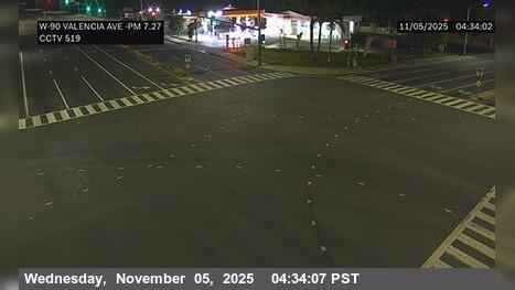 Yorba Linda › West: SR-90 : Valencia Ave NW Corner Traffic Camera