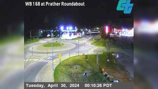 Prather › West: FRE-168-AT - ROUNDABOUT Traffic Camera