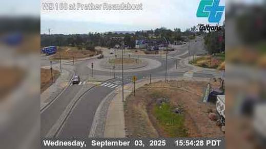 Prather › West: FRE-168-AT - ROUNDABOUT Traffic Camera