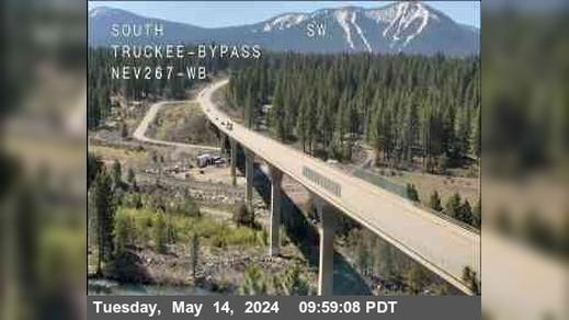 Truckee: Hwy 267 at - Bypass Traffic Camera