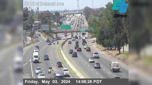 Traffic Cam Fresno › South: FRE-99-AT BELMONT AVE Player