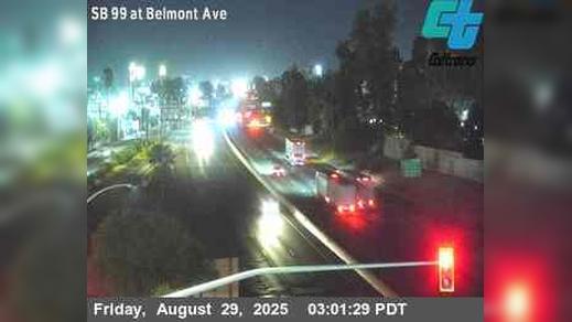 Traffic Cam Fresno › South: FRE-99-AT BELMONT AVE Player