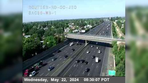 Traffic Cam Rancho Cordova: Hwy 50 at Routier Rd JEO Player