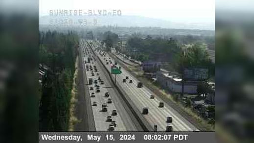 Traffic Cam Gold River › West: Hwy 50 at Sunrise Blvd EO WB Player