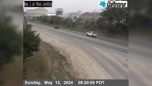 Moss Landing › South: SR-1 - Rd Traffic Camera