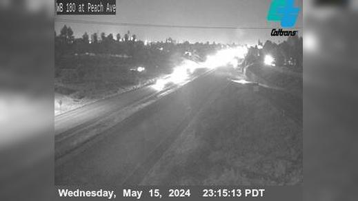 Fresno › West: FRE-180-AT PEACH AVE Traffic Camera
