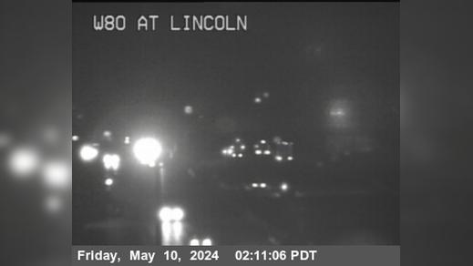 Traffic Cam Fairfield › West: TV986 -- I-80 : AT AT LINCOLN HWY IC Player