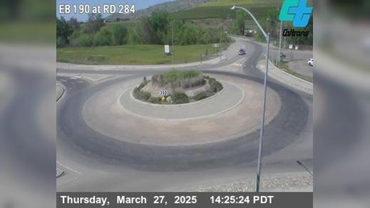 East Porterville › East: TUL-190-AT ROAD 284 Traffic Camera