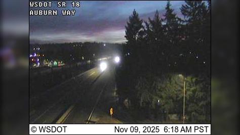 Traffic Cam Auburn: SR 18 at MP 4.2 - Way Player