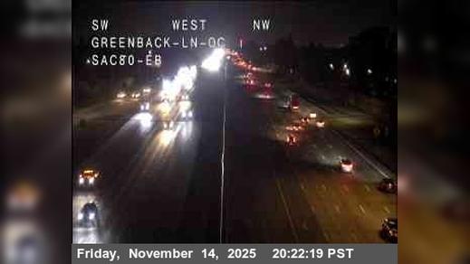 Traffic Cam Foothill Farms: Hwy 80 at Greenback Player