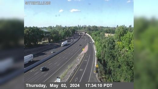 Sacramento: Hwy 5 at Sutterville Traffic Camera