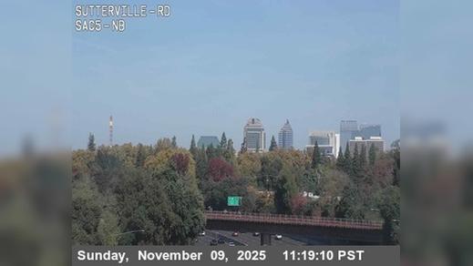 Sacramento: Hwy 5 at Sutterville Traffic Camera
