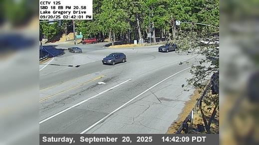 Arrowhead Highlands › East: Lake Gregory Traffic Camera