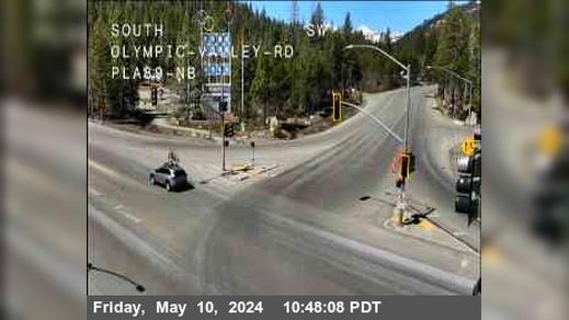 Olympic Valley › North: Hwy 89 at Traffic Camera