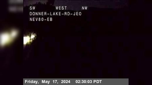 Traffic Cam Truckee › West: Hwy 80 at Donner Lake Player