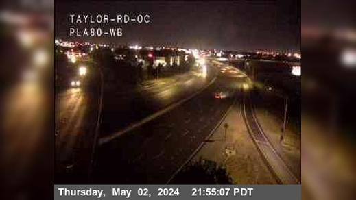 Traffic Cam Roseville › West: Hwy 80 at Taylor Player