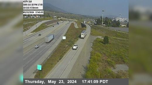 Traffic Cam Devore › South: I-215 : (218) 15-215 IC Player