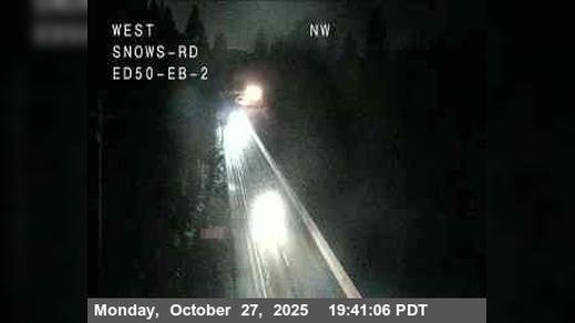 Traffic Cam Camino: Snow_ED50_EB_2 Player