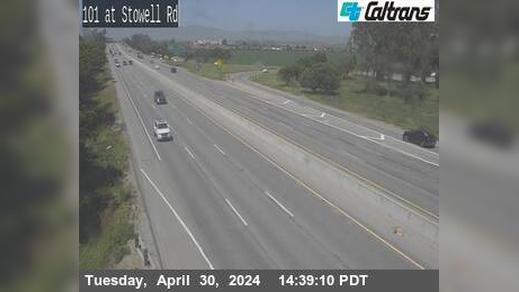 Traffic Cam Santa Maria: US-101 : Stowell Rd Player