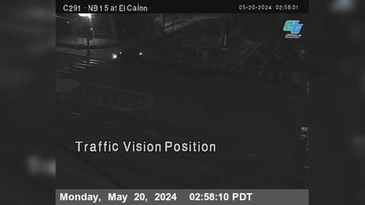 East San Diego › North: C291) NB 15 : El Cajon Blvd Traffic Camera