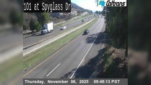 Traffic Cam Pismo Beach › South: US-101 : Spyglass Dr Player