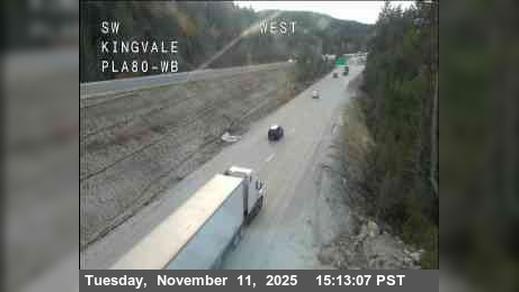 Traffic Cam Kingvale › West: Hwy 80 at - WB Player