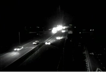 Traffic Cam CAM 98 Milford CT 15 NB Exit 55A - Wheelers Farm Rd. - Northbound Player