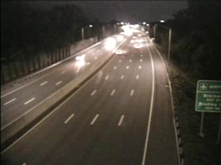 CAM 91 Wethersfield I-91 NB S/O Exit 27 - S/O Rt. 5 & 15 - Northbound Traffic Camera