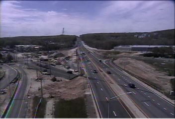 Traffic Cam CAM 192 East Lyme I-95 NB Exit 74 - Rt. 161 (Flanders Rd.) - Northbound Player