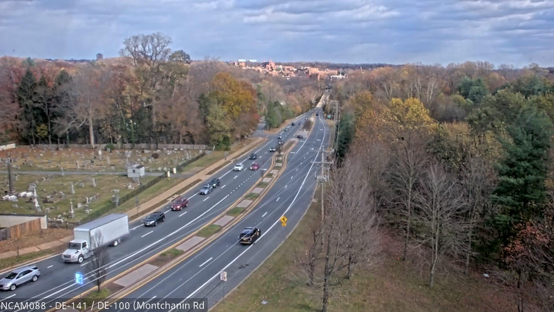 Woodcrest Court: DE 141 @ DE 100 Traffic Camera