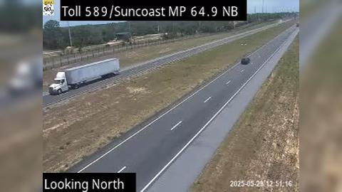 Traffic Cam Lecanto: SR-589 N at MM 64.9 Player
