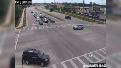 North Port: SA US 41 @ Salford Boulevard 7000/851 Traffic Camera