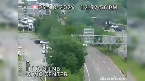 Pensacola: I110-MM 0.1NB-Civic Center Traffic Camera
