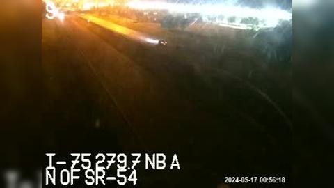 Traffic Cam Wesley Chapel: I-75 at MM 279.7 Player