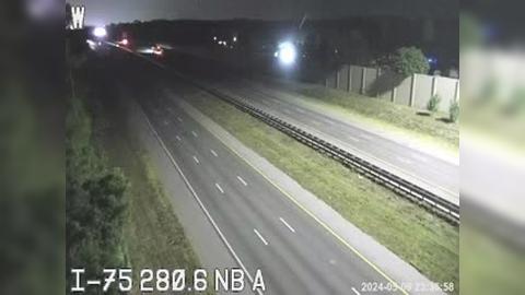 Traffic Cam Wesley Chapel: I-75 at MM 280.6 Player